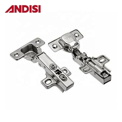 26mm Cup Mini Clip-on Soft Closing Door Hinge for Half Overlay Doors 14-24mm Spessore