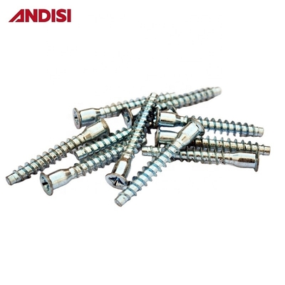 Mobili di connessione M7 Confirmat viti di legno 5x50 Phillips Flat Head Metric Pozi Drive