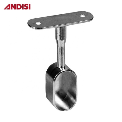 Imballaggio postale Zinc Leggio Armadio appendiabiti Rod Pipe Brackets per Armadio tubo End Support