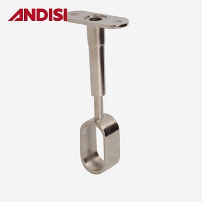 Allegato di zinco armadio ovale hanger bastone centro tubo con regolabilità in altezza