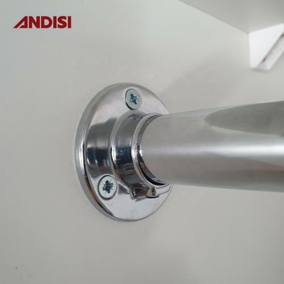 16/19/25 mm di diametro Armadio tubo rotondo supporto di acciaio portante flange per l'installazione