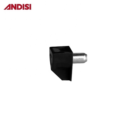 Ripiani di armadietto placcati in nichel supporta perni per armadietti mobili 5mm pin metallico