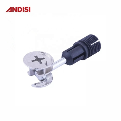 Bolt di plastica Mini Fix Cam Lock Fastener collegamento assemblaggio rapido di espansione Dowels
