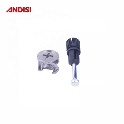 Bolt di plastica Mini Fix Cam Lock Fastener collegamento assemblaggio rapido di espansione Dowels