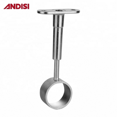 Regolabile tubo armadio armadio centro del binario supporto per 80-120mm di altezza