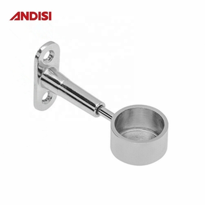 Regolabile tubo armadio armadio centro del binario supporto per 80-120mm di altezza