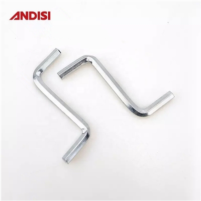 Fabbricazione a domicilio Apparecchiature per arredamento e accessori Fittings L e Z Tipo 4mm 6mm Hex Allen Fasteners Chiave di ferro acciaio Hexagon Allen Key