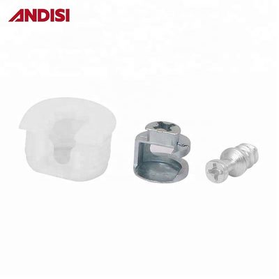 ANDISI Arredamento Armadio Legno Mini Fix Collegamento bullone per il connettore scaffale