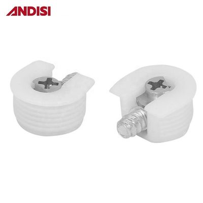 ANDISI Arredamento Armadio Legno Mini Fix Collegamento bullone per il connettore scaffale