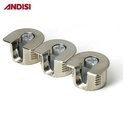 Home Office 20mm eccentrico di connessione connessione del pannello di montaggio per mobili in lega di zinco