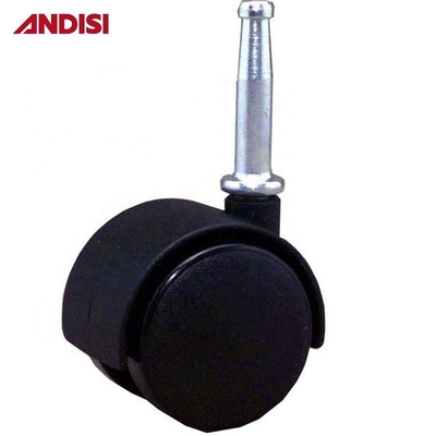 Moderno design mobili da ufficio in plastica sedia ruote a rotaia capacità di carico 20/30/40kg