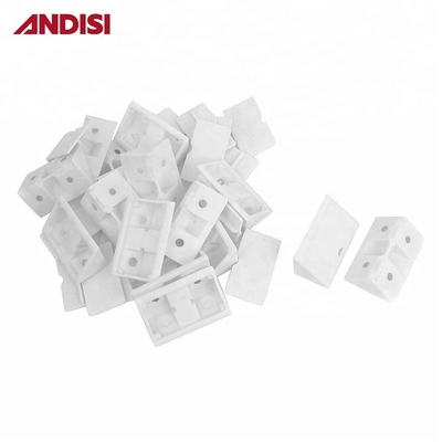 Home Ufficio Arredamento Armadio ABS Collegatore di supporto in plastica in finitura bianca/nera/marrone