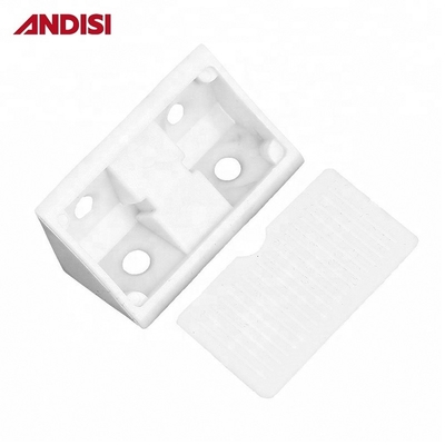 Home Ufficio Arredamento Armadio ABS Collegatore di supporto in plastica in finitura bianca/nera/marrone