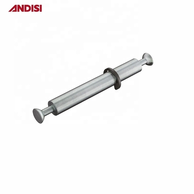 24 64MM/34 84MM Arredamento Hardware Mini Fix Double Ended Bolt Connecting Dowel Steel Rod