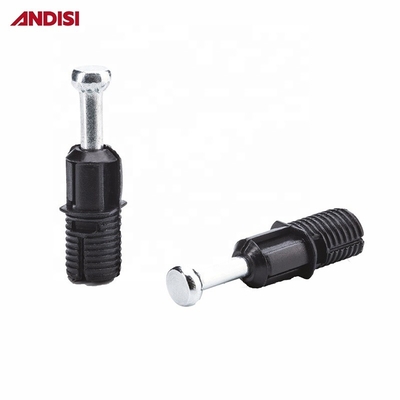 Collegamento mobili M8 M10 Assemblaggio rapido Mini Fix Montaggio bullone Acciaio Dowels di plastica
