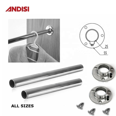 Freschi di supporto per tubi per armadi di mobili 30 mm