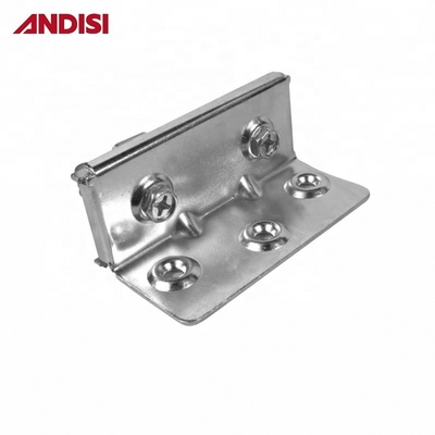Arredamento per camera da letto Hardware di collegamento angolo di metallo supporto letto per legno cornice di letto metallo