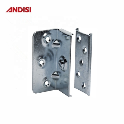 Arredamento per camera da letto Hardware di collegamento angolo di metallo supporto letto per legno cornice di letto metallo