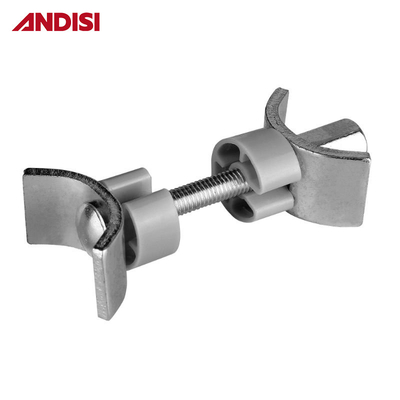 M6 Arredamento Armadio Cucina Connessione per bulloni di worktop con superficie grigia placcata in zinco