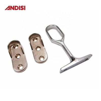 Moderna lega di zinco Ovale Armadio Righe Indumenti pendente Ferrovia supporto per tubo di supporto per armadio