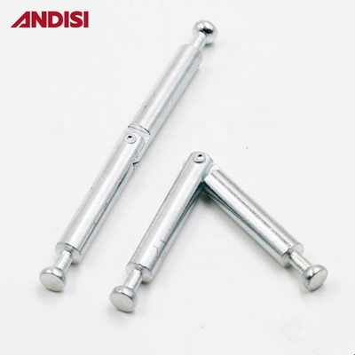Imballaggio postale Mini Fix Angle Metal Dowel Bolt for Furniture Wood Joint Connector 40/24mm