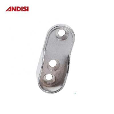 Aggiorna il tuo guardaroba con 44mm di zinco legata vestiti porta binario e supporto tubo ovale