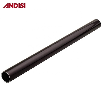 Stylish Matt Black Wardrobe Tube per armadio e vestiti pendenti