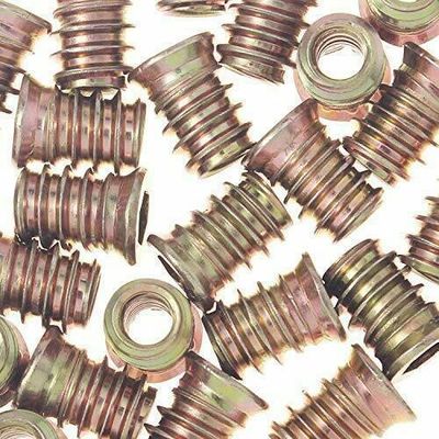 Imballaggio postale Y Hex Drive Fissazione inserto a filo Infisso di legno Mobili a vite Infisso Noce