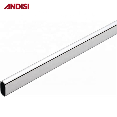 Moderno design 3M tubo di guardaroba in cromo e bastoncino per gli accessori di attrezzature per guardaroba