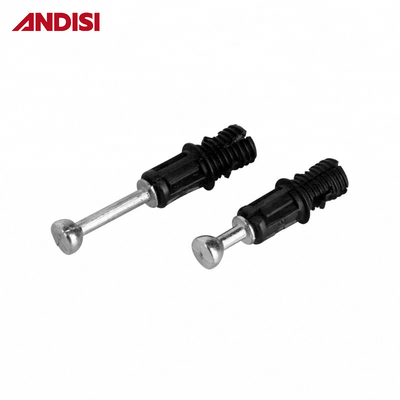 Mobili in acciaio e in plastica per il collegamento di viti Mini Fix M8/10