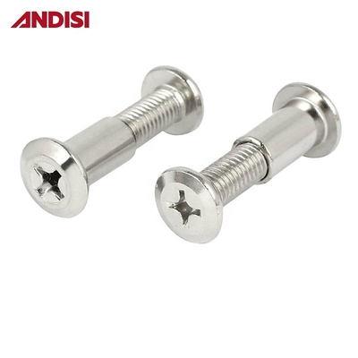 27-45mm lunghezza armadio mobili connessione joint bullone a fessura di combinazione vite