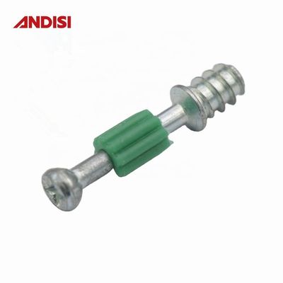 Altri mobili Hardware Mini Fix Dowel Cabinet Connector Bolt Plastico Self Tapping Screw
