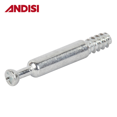 Mobili di connessione bullone Mini fissare viti Dowel 33/36/46mm Acciaio zincato M4 Hardware moderno