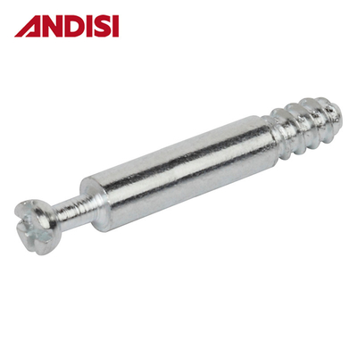Mobili di connessione bullone Mini fissare viti Dowel 33/36/46mm Acciaio zincato M4 Hardware moderno