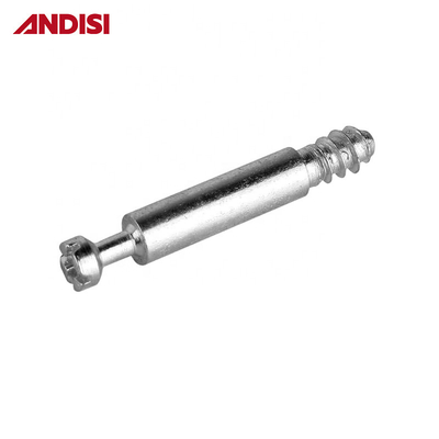 Mobili di connessione bullone Mini fissare viti Dowel 33/36/46mm Acciaio zincato M4 Hardware moderno